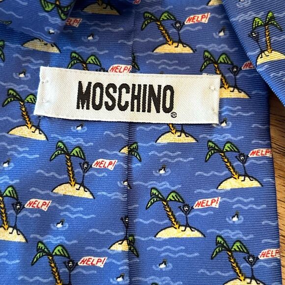 Moschino men’s tie - Picture 3 of 6